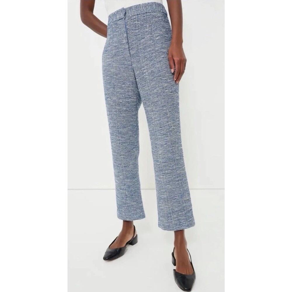 Tuckernuck NWT Blue Dorset Tweed Spencer Pant Size 8